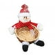 thumbnail image 4 of Cesta de Almacenamiento BLESIY tejida a mano Muñeco de nieve, 4 of 8