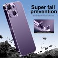 thumbnail image 3 of iPhone 14 Case,Stainless steel Cover Compatible with iPhone 14 Case-6.1 Inch, 3 of 5