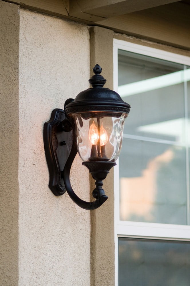 Maxim Carriage House VX One Light 19-Inch Outdoor Post Light - Oriental Bronze - 40426WGOB