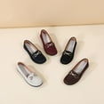 thumbnail image 6 of Dakaela Penny Loafers for Women Business Casual Walking Flats Suede Comfortable Work Slip on Shoes, 6 of 8