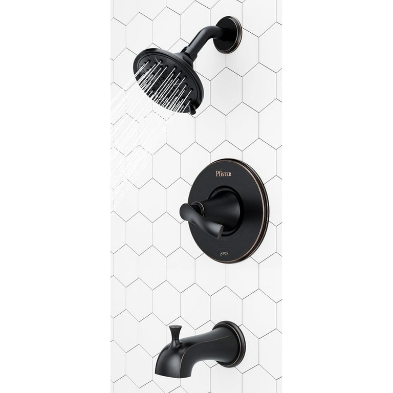 Pfister Auden 1-Handle Bathtub and Shower Faucet with Valve Pfister Auden 1-Handle Bathtub and Shower Faucet with Valve