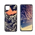 thumbnail image 1 of Compatible with Boost Mobile Celero 5G Phone Case, Japanese-Kanagawa-Great-Wave-Aesthetic-Abstract-Art-Cute5 Case Men Women, Flexible Silicone Shockproof Case for Boost Mobile Celero 5G, 1 of 1