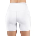 thumbnail image 3 of Frontwalk Yoga Biker Shorts for Women High Waist Workout Gym Short Leggings Stretch Athletic Actice Wear Short with Pocket, 3 of 3