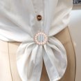 thumbnail image 4 of MasteelfCA 2Pcs T-Shirt Clips Personalized Scarf Clip Rings Tee Shirt Buckles Decoration, 4 of 7