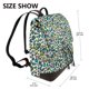 thumbnail image 2 of Fotbe Green Leopard Mochila Bolso con Estampado para Mujer, Mochila Antirrobo de Nylon Impermeable, Bolsa Ligera de Hombro, 2 of 4