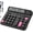 Black, variant on Desktop Calculator with Extra Large 5-Inch LCD Display, 12-Digit Two Way Power Solar & Battery Office Calculator with Big Buttons for Business, Accounting & Home Use(White)