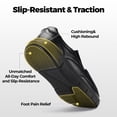 thumbnail image 4 of Fittington Men's Wide Width Slip On Dress Shoes Water-Resistant Lightweight Casual Business Oxfords Leather Shoes 10.5 Wide, 4 of 11
