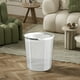 thumbnail image 5 of RKSTN trash can Transparent Trash Can For Home Living Room Kitchen Toilet Bathroom Bedroom Office With Pressure Ring Waste Bin., 5 of 6