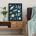 thumbnail image 6 of Cute Elephant Moon Balloon Canvas Print Wall Art， Perfect for Bedroom， Living Room， Nursery， Office， and Gallery Wall Decor, 6 of 8