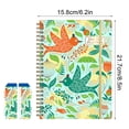 thumbnail image 4 of A5 Coil Schedule Notebook Journal Planner for School Work, 1 Pack, Movements/Exercise Tracking, Lined Pages, Yearly Daily Planning Notebook, 4 of 6