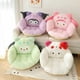 thumbnail image 2 of Cojín de peluche de invierno de Sanrio Hello Kitty Cinnamoroll con medio contorno Kuromi, cojín de respaldo para dormitorio, oficina, cojín antideslizante para silla, 2 of 5