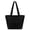 Black, variant on Large Waterproof Tote Bag for Women, Padded Work Bag with 15" Laptop Sleeve, Discreet Anti-Theft Pocket, Bottle Holder & Internal Organizer, Black