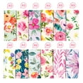 thumbnail image 4 of Floral Scrapbook Paper, 12'' x 12'' Double Sided 24 Sheets Decorative Craft Paper Pad Cardstock for Aesthetic Card Making Journaling Planner Origami Decopage Scrapbooking Supplies, 4 of 4