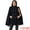 Dark Blue, variant on DARING DIVA Women's Winter Slit Sleeve Double Breasted Cloak Coat Black XS