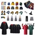 thumbnail image 2 of Capa de Halloween para niños y adultos, bufanda Slytherin Ravenclaw, bata Hufflepuff, disfraz de Harry Potter para Cosplay, 2 of 4