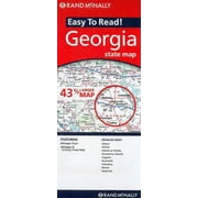 Rand McNally Easy to Read!: Rand McNally Easy to Read! Georgia State Map (Other)