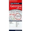 Rand McNally Easy to Read!: Rand McNally Easy to Read! Georgia State Map (Other)
