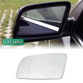 thumbnail image 1 of Left & Right Side Mirror Glass Rear View Rearview Exterior Wide Angle for BMW 5 Series E60 E61 E63 E64 2003-2008 1pc Left, 1 of 6
