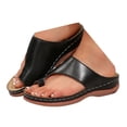 thumbnail image 1 of Mepaouo Platform Flip Flops for Women 2025 Comfortable Split Toe Arch Support Walking Dressy Sandals, 1 of 8