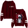 thumbnail image 4 of Omori Red Space Merch Pullover Hoodies Cosplay Women Men Fashion Casual Harajuku Long Sleeve Streetwear, 4 of 6