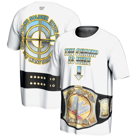 Youth ProSphere White John Cena Champ Belt T-Shirt