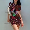 thumbnail image 1 of Nuevo vestido ajustado de manga corta, conjunto bonito y sexi, vestidos elegantes para mujer, ropa para mujer, vestidos sexys para mujer, 1 of 5