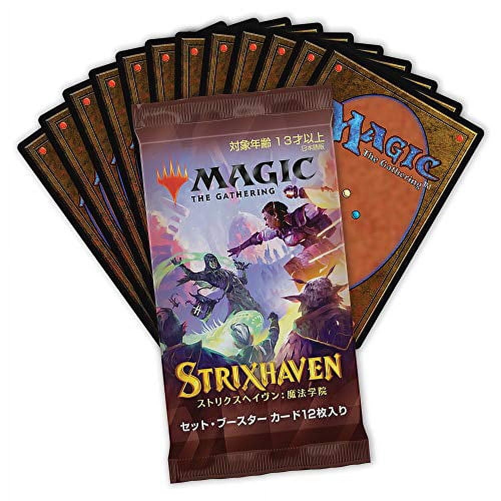 MtG Trading Card Game Strixhaven: School of Mages SET Booster Box (30 Packs, Japanese)
