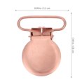 thumbnail image 2 of 10pcs Simple Iron Round Duckbill Buckles Iron Strap Clips Iron Strap Buckles, 2 of 7