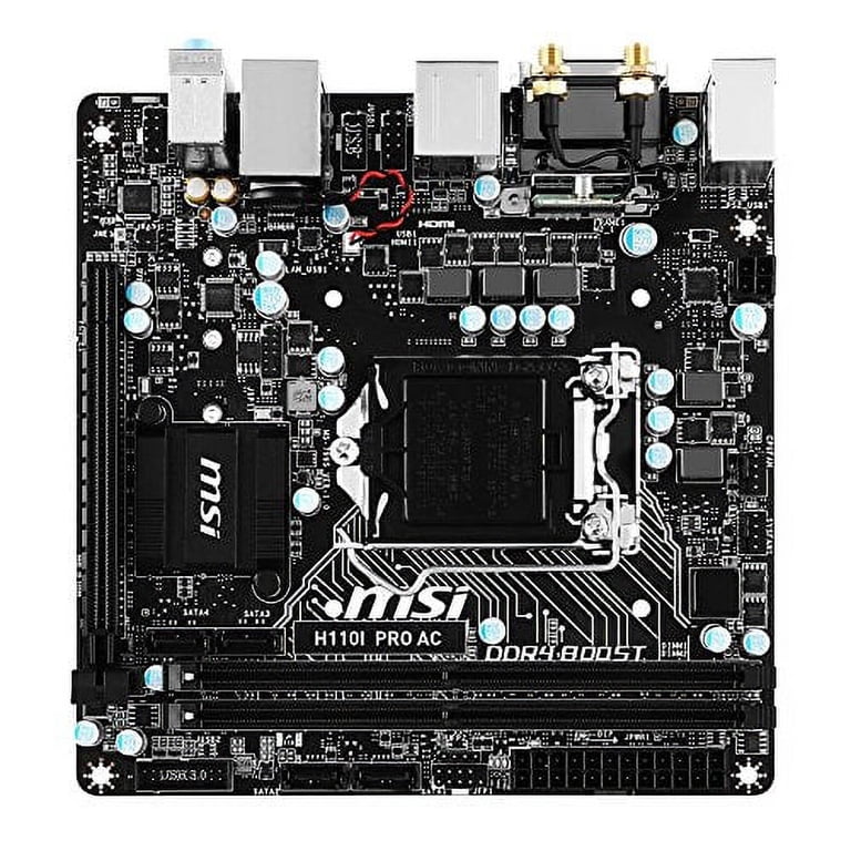 MSI H110I Pro AC mini-ITX Motherboard w/ Intel H110 Chipset 