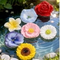 thumbnail image 6 of Bee Watering Station, Resin Flower Shape Bee Waterer and Floating Ornaments for Garden Pond and Micro Landscape Decor, Essential Pollinator Waterer for Outdoor Yard and Bee Safety, G, 6 of 8