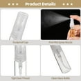 thumbnail image 3 of 200PCS 3ml Spray Bottles, Mini Clear Glass Perfume Bottles, Portable Refillable Spray Containers, Fine Mist Spray Empty Essential Oil Spray Bottles, Fragrance Sample Atomizer for Home Travel, 3 of 5
