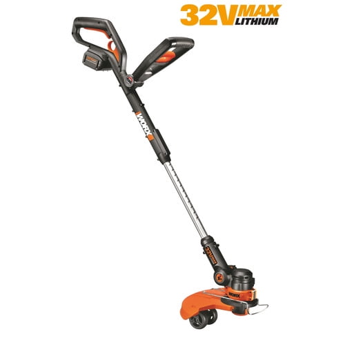 Worx WG175 GT 2.0 32V Max Lithium Cordless 3-in-1 Grass Trimmer Edger Mini-Mower by WORX