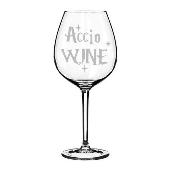 Wine Glass Goblet Accio Wine (20 oz Jumbo)