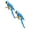 Blue*2, variant on Clearance Under $10 Hangs, Bird Ornament Decoration Resin Flowerpot Landscaping Outdoor Courtyard Garden Decoration