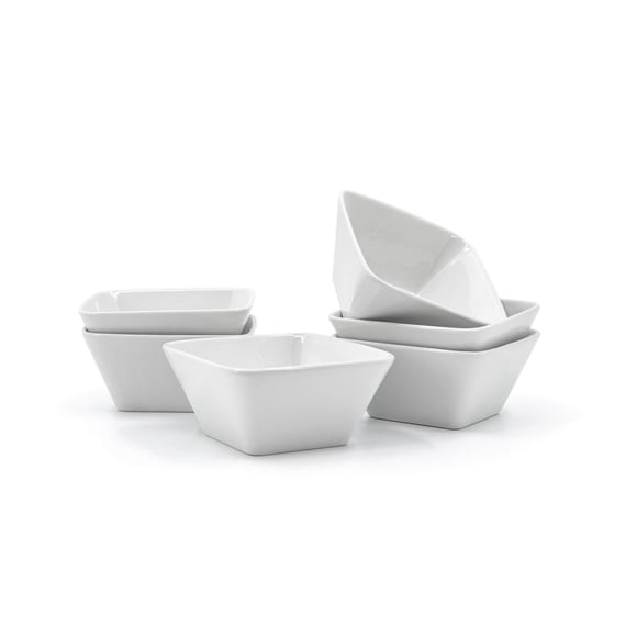 Hometrends Small Square Bowl - Set of 6