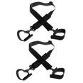 thumbnail image 1 of 2pcs 110cm Fishing Rod Carry Strap Sling Band Adjustable Shoulder Belt Travel Tackle Holder Hy, 1 of 4