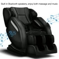 thumbnail image 3 of Real Relax Massage Chair, Full Body Recliner with Zero Gravity Chair, Air Pressure, Bluetooth, Heat and Foot Roller Included, Black, 3 of 8