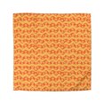 thumbnail image 2 of 70s Funda Nórdica, Ondulado Groovy Retro Flores Naranja Ropa de cama Queen King, 2 of 7