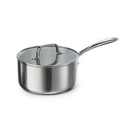 Tramontina Triverge 10 Piece Tri Ply Clad Stainless Steel Cookware Set, Induction Ready and Oven Safe