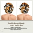 thumbnail image 2 of Disketp Dogs Different Breeds Adjustable Sleeping Hair Cap, Hairband Sleeping Cap Turban, Unisex, Available for Curly and Straight Hair, 2 of 6