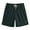 02# Dark Green, variant on Mokaloha Mens Shorts, Lininco Mens Shorts, Pacificozy Men's Daily Jacquard Texture Waffle Embroidered Casual Short
