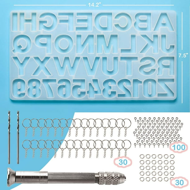 Moule résine alphabet