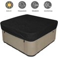 thumbnail image 1 of Housse de Spa Carrée, Tissu Oxford Imperméable Robuste, Protection Anti-Poussière Résistant aux UV pour Toutes les Saisons, 1 of 5
