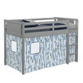 Delta Children Loft Bed Tent Curtain Set for Twin Loft Bed (Bed Sold