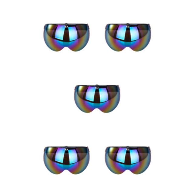xinxixnxx Accessoires pour un Port Léger et Confortable Lunettes Réglables Coloré 5Set