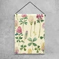 thumbnail image 4 of Watercolor Wild Flowers Meadow on Pastel Yellow Background Welcome Garden Flags, 12 x 18 Inch Double Sided Outdoor Yard Flags Waterproof For Home Outside Patio Lawn Porch, 4 of 6
