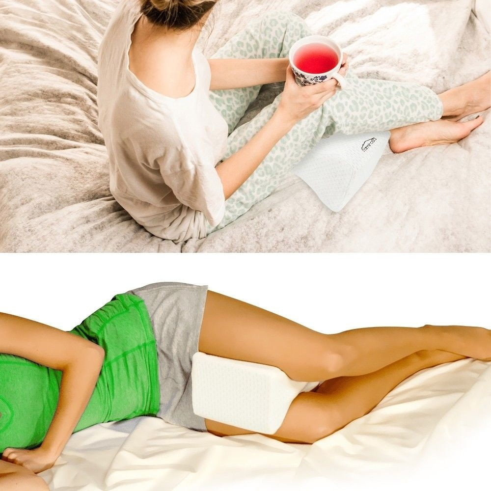 Memory Foam Leg Pillow Cushion Support Reduce Pain Back Hips Knee Orthopaedic Walmart Canada