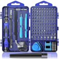 thumbnail image 2 of Kit de reparación de computadoras, kit de destornilladores magnéticos para laptop 122/115 en 1, juego de destornilladores de precisión, estuche para juego de destornilladores de impacto pequeños, 2 of 5