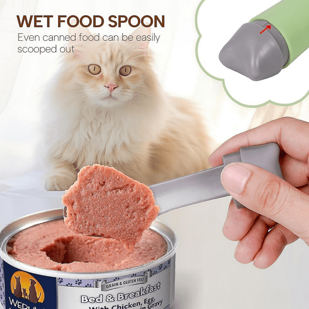 Pet Dog Cat Wet Food Scoop Spoon Dog Food Measuring Scoop 1Cup Cat Food Scoop Pet Food Scoop Accurate Measurement 3 In 1 Pet Food Scoop Walmart