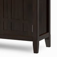 thumbnail image 4 of Simpli Home Bedford 54 inch Wide Solid Wood Transitional Sideboard Buffet in Dark Tobacco Brown, 4 of 12
